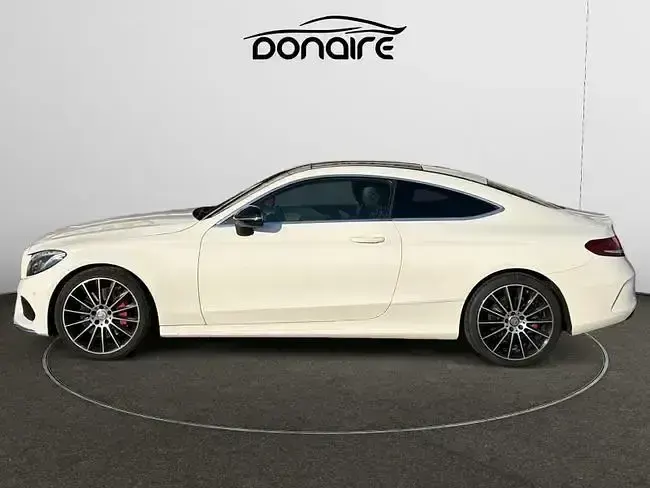 Occasion Mercedes C250 AMG line 204 PK (150 kW) 2016 Zwart Coupé