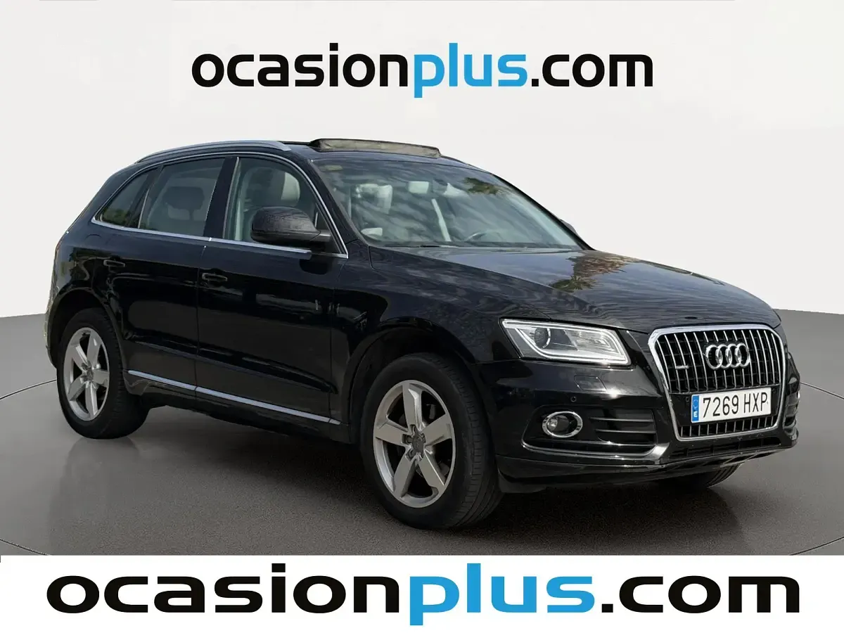 Usado Audi Q5 Ambition 177 CV (130 kW) 2014 Negro SUV