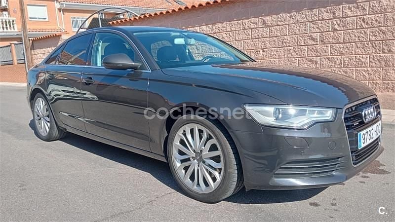 Usado Audi A6 245 CV (180 kW) 2011 Negro Berlina