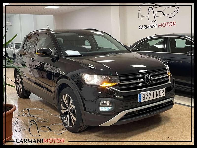 Usado VW T-Cross Advance 110 CV (80 kW) 2022 Negro SUV