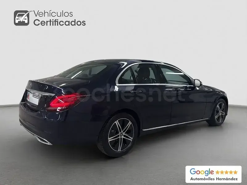 Usado Mercedes C200 Avantgarde 204 CV (150 kW) 2021 Azul Berlina