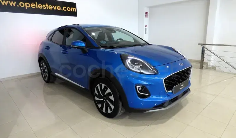 Usado Ford Puma Titanium 125 CV (91 kW) 2024 Azul SUV