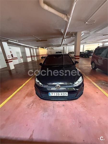 Negro Usado 2014 VW Golf VII GTD Berlina | 13.500 € (Precio justo) - Imagen 1/4