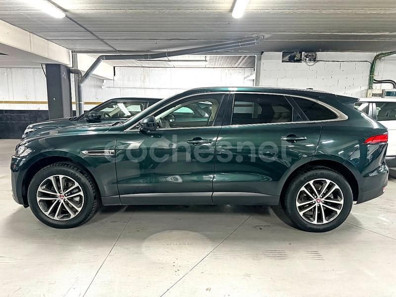 Usado Jaguar F-Pace Prestige 240 CV (176 kW) 2017 Verde SUV