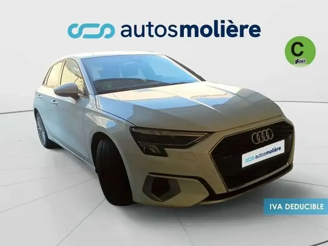 Usado Audi A3 Advanced Plus 116 CV (85 kW) 2022 Blanco Berlina