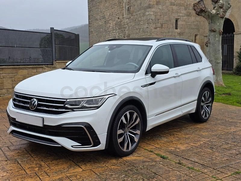 Usado VW Tiguan R-line 150 CV (110 kW) 2021 Blanco SUV
