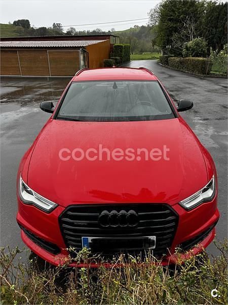 Usado Audi A6 Competition 326 CV (239 kW) 2016 Rojo Familiar