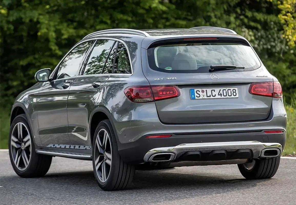 Usado Mercedes GLC200 197 CV (144 kW) 2020 Gris SUV