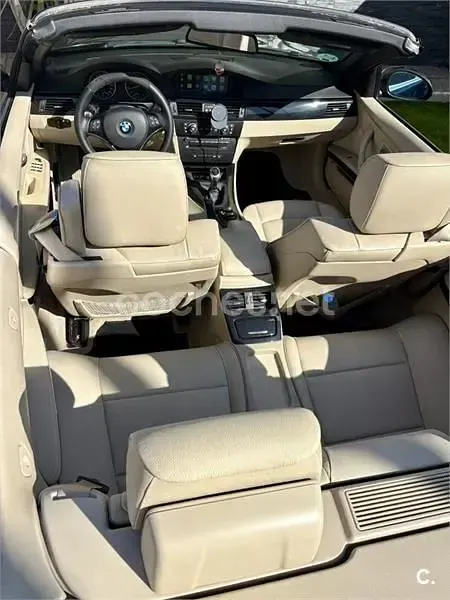 Usado BMW 320 Cabriolet 170 CV (125 kW) 2008 Negro Descapotable