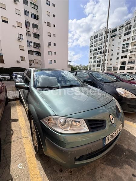 Usado Renault Mégane II Dynamique 110 CV (80 kW) 2007 Verde Berlina