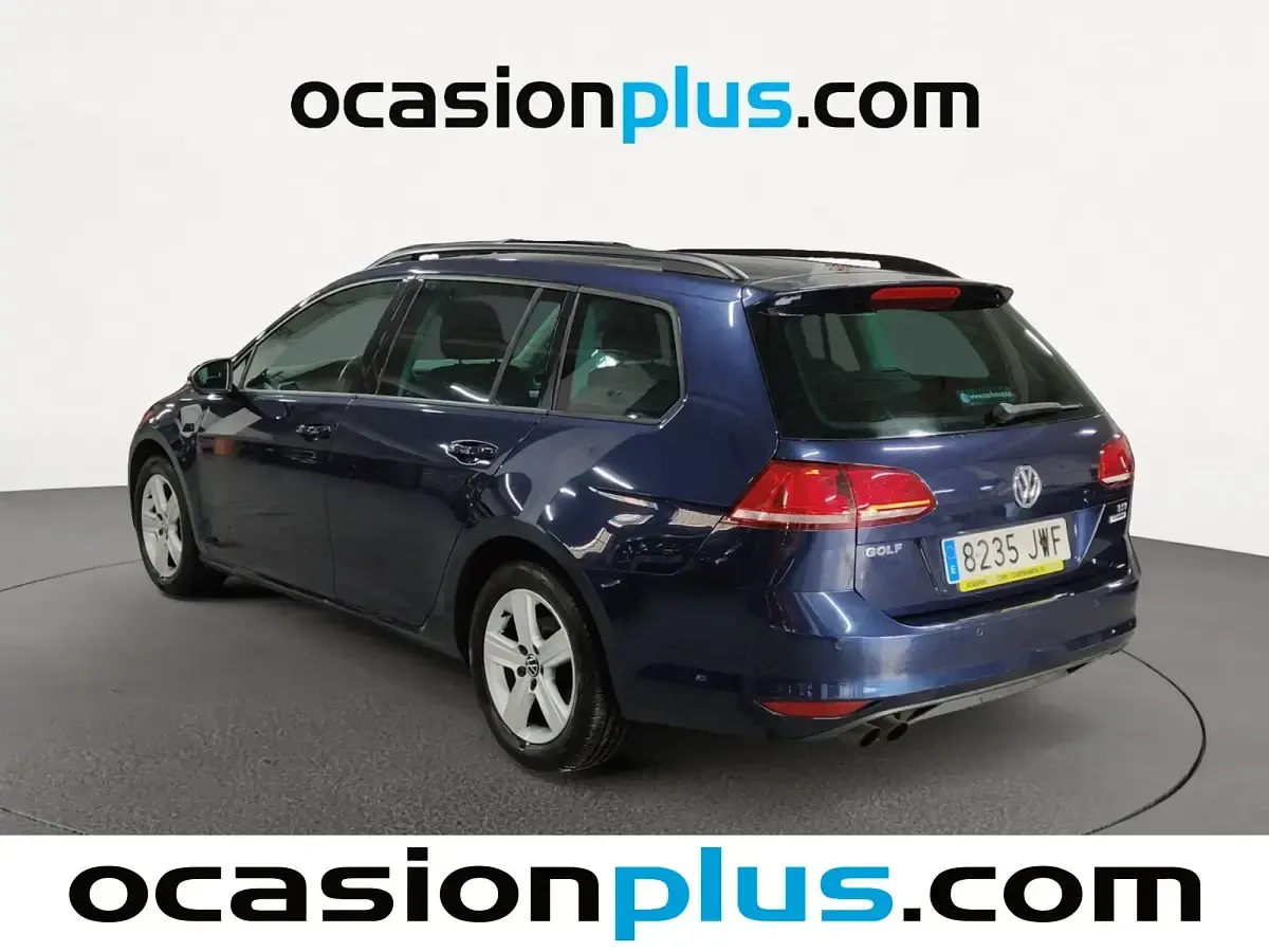 Usado VW Golf VII Advance 125 CV (91 kW) 2017 Azul Familiar