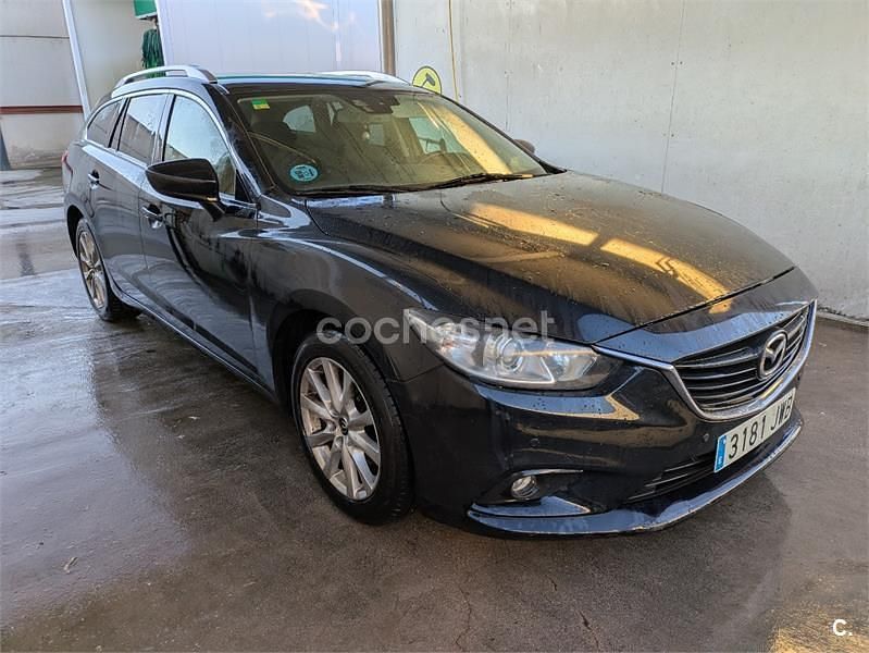 Usado Mazda 6 Luxury 150 CV (110 kW) 2014 Negro Familiar