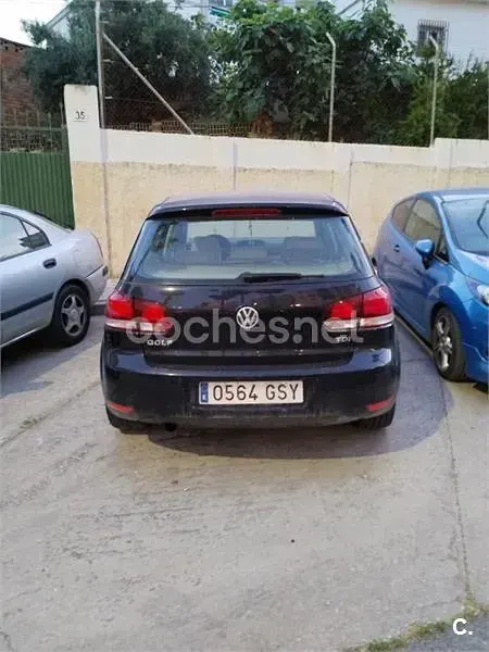 Usado VW Golf VI GTI 200 CV (147 kW) 2010 Negro Utilitario