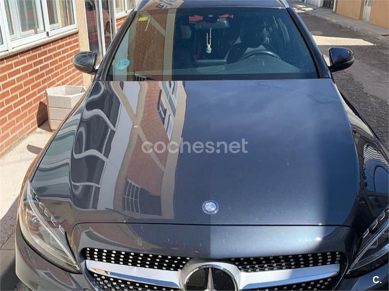 Gris / plata Usado 2015 Mercedes C220 Familiar | 15.400 € (Buen precio) - Imagen 1/4