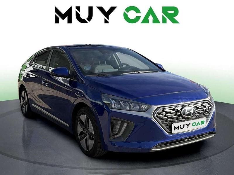 Usado Hyundai Ioniq 141 CV (103 kW) 2022 Azul Utilitario