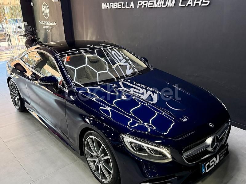 Usado Mercedes S450 367 CV (269 kW) 2018 Azul Berlina