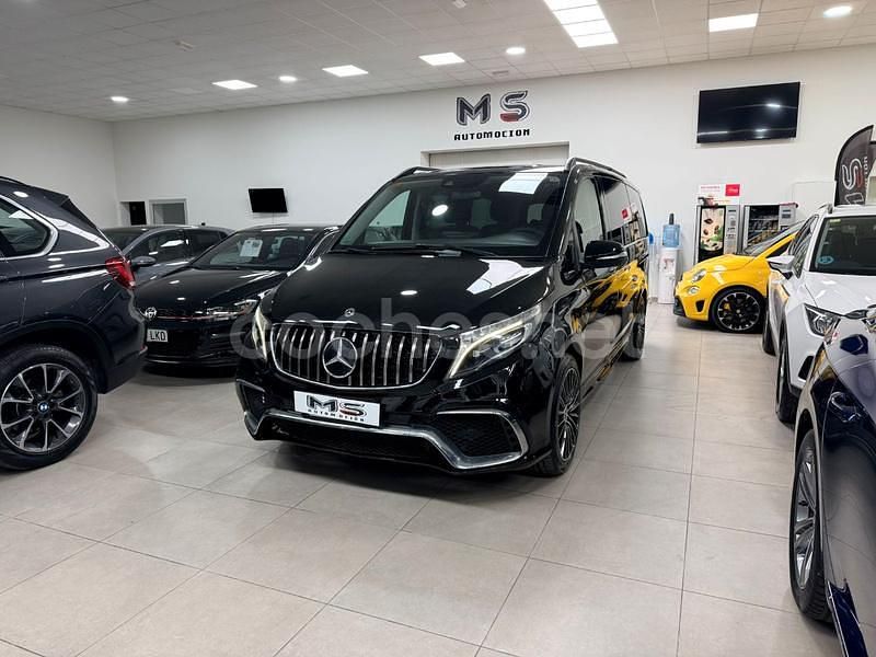 Usado Mercedes V220 Avantgarde 163 CV (119 kW) 2021 Negro Monovolumen