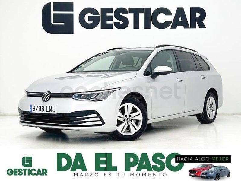 Usado VW Golf VIII 115 CV (84 kW) 2021 Gris / plata Familiar