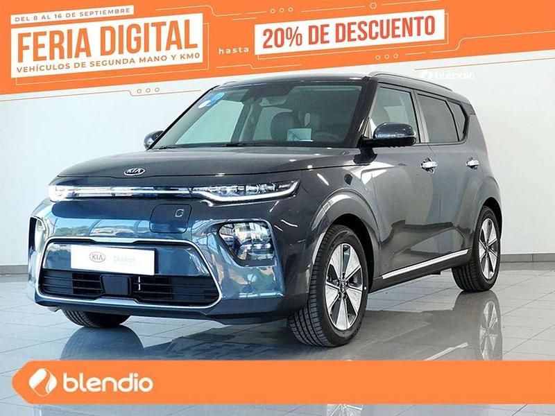 Gris Usado 2021 Kia Soul EV SUV | 28.392 € (Precio justo) - Imagen 1/4