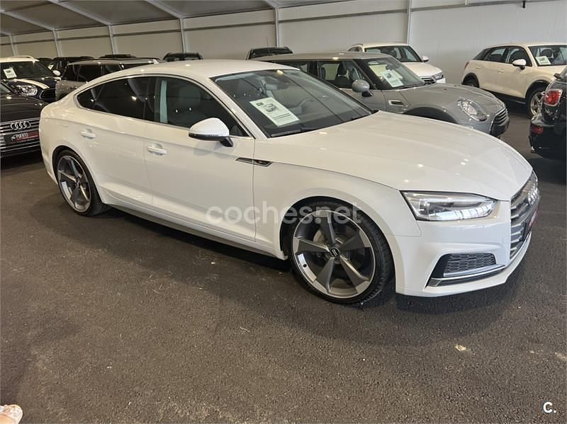 Usado Audi A5 Sportback Sport 190 CV (139 kW) 2018 Blanco Utilitario