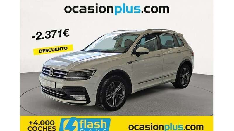 Blanco Usado 2017 VW Tiguan Sportline SUV | 23.719 € (Precio justo) - Imagen 1/4