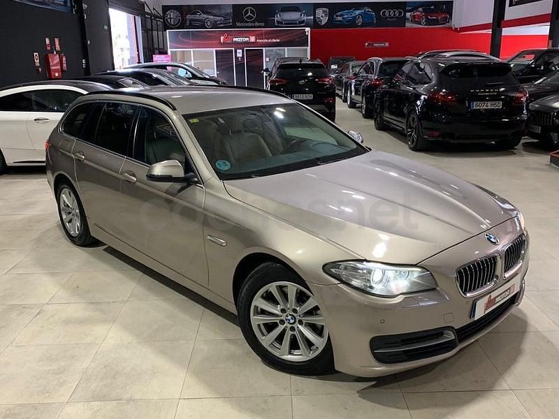 Usado BMW 520 184 CV (135 kW) 2014 Beige Familiar