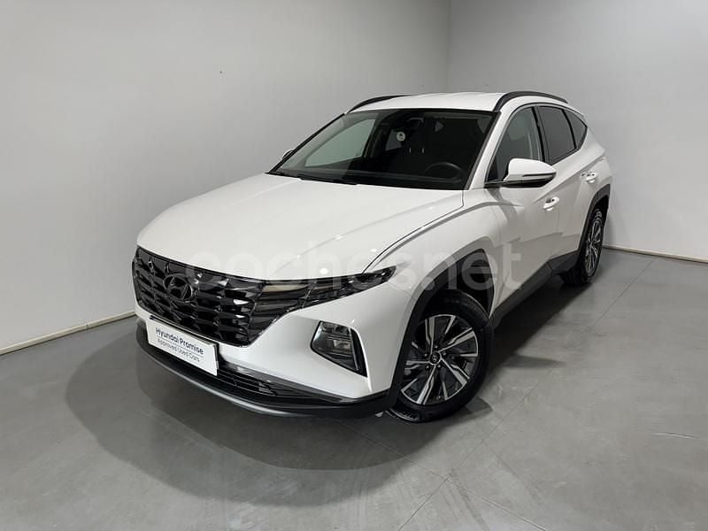 Blanco Usado 2024 Hyundai Tucson SUV | 28.900 € (Un poco caro) - Imagen 1/4