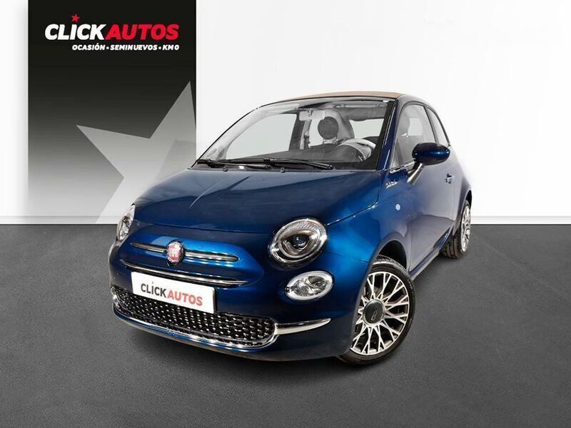 Azul Usado 2023 Fiat 500 Dolcevita Descapotable | 15.950 € (Caro) - Imagen 1/4