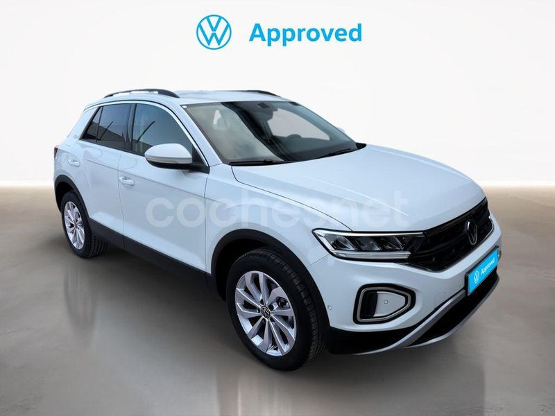Blanco Usado 2024 VW T-Roc Life SUV | 28.600 € (Precio justo) - Imagen 1/4