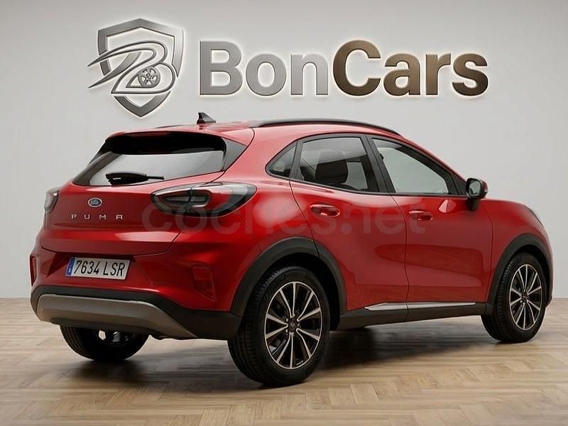 Usado Ford Puma Titanium 120 CV (88 kW) 2021 Rojo SUV