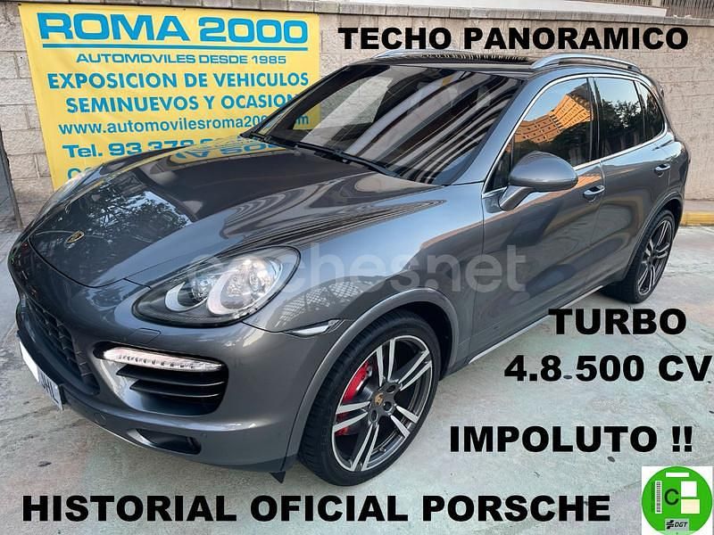 Gris / plata Usado 2011 Porsche Cayenne Turbo SUV | 27.900 € (Super precio) - Imagen 1/4