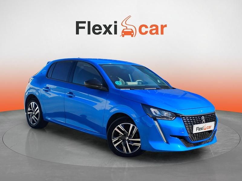 Usado Peugeot 208 Allure 101 CV (74 kW) 2023 Azul Utilitario