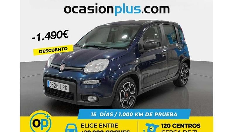 Usado Fiat Panda 69 CV (50 kW) 2021 Azul Utilitario