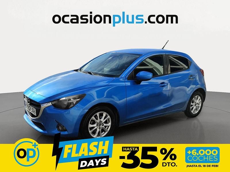 Usado Mazda 2 Style+ 90 CV (66 kW) 2015 Azul Utilitario