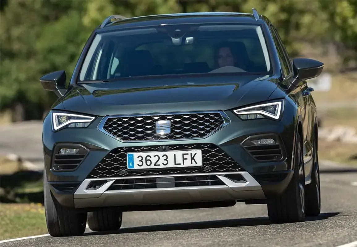 Usado Seat Ateca FR 150 CV (110 kW) 2021 Rojo SUV