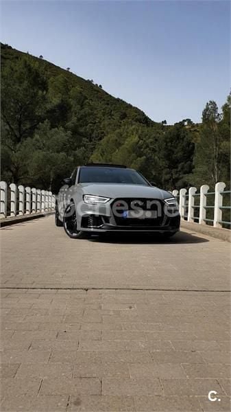 Usado Audi RS3 400 CV (294 kW) 2019 Gris / plata Berlina