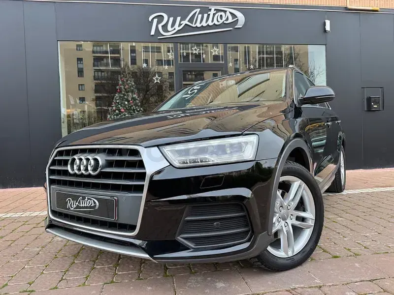 Usado Audi Q3 150 CV (110 kW) 2015 Negro SUV