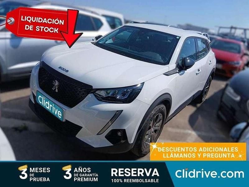 Usado Peugeot 2008 Active 110 CV (80 kW) 2021 Blanco SUV