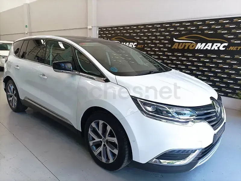Usado Renault Espace Zen 160 CV (117 kW) 2017 Blanco Monovolumen