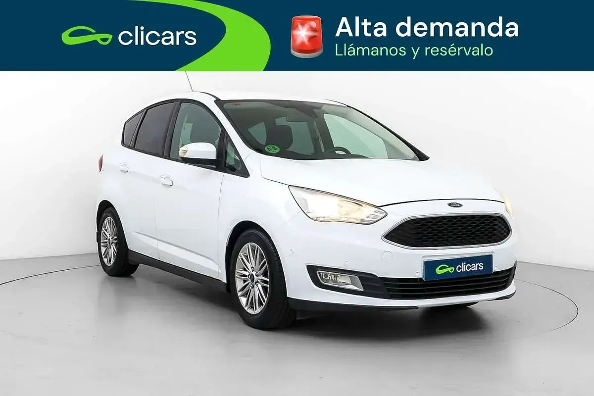 Usado Ford C-MAX Trend+ 125 CV (91 kW) 2016 Blanco Monovolumen