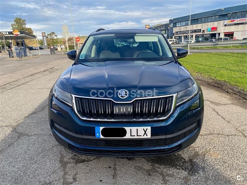 Azul Usado 2020 Skoda Kodiaq Ambition SUV | 26.000 € (Precio justo) - Imagen 1/4