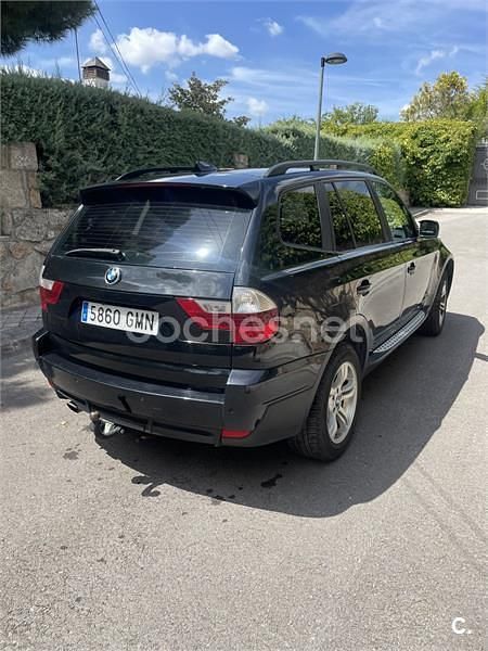 Usado BMW X3 177 CV (130 kW) 2009 Negro SUV