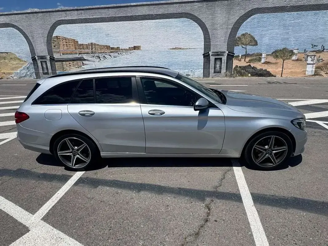 Usado Mercedes C220 170 CV (125 kW) 2017 Gris Familiar