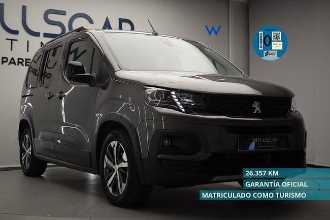 Gris Usado 2023 Peugeot e-Rifter GT Monovolumen | 21.900 € (Super precio) - Imagen 1/4