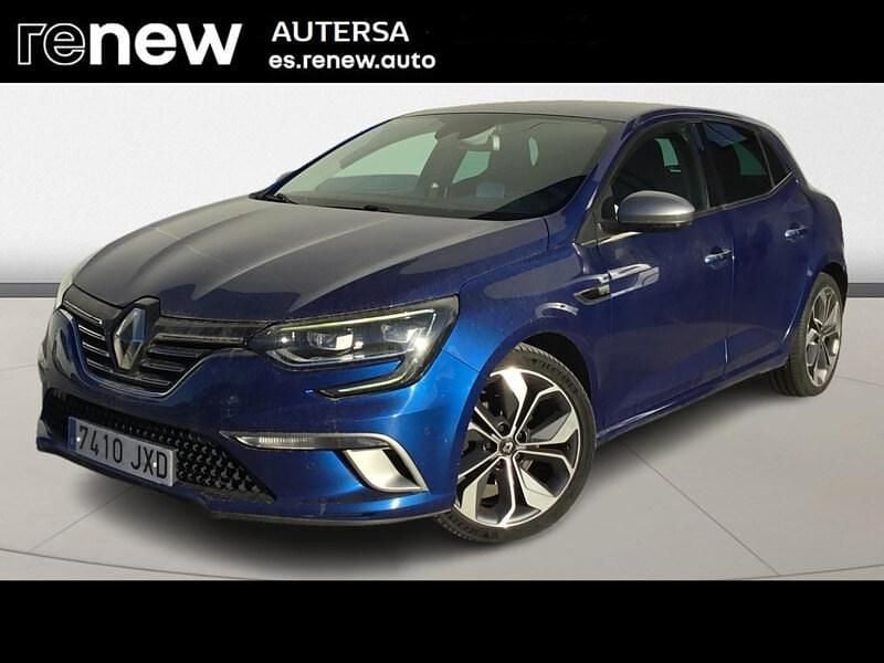 Azul Usado 2017 Renault Mégane GT Line GT-Line Berlina | 11.900 € (Buen precio) - Imagen 1/4