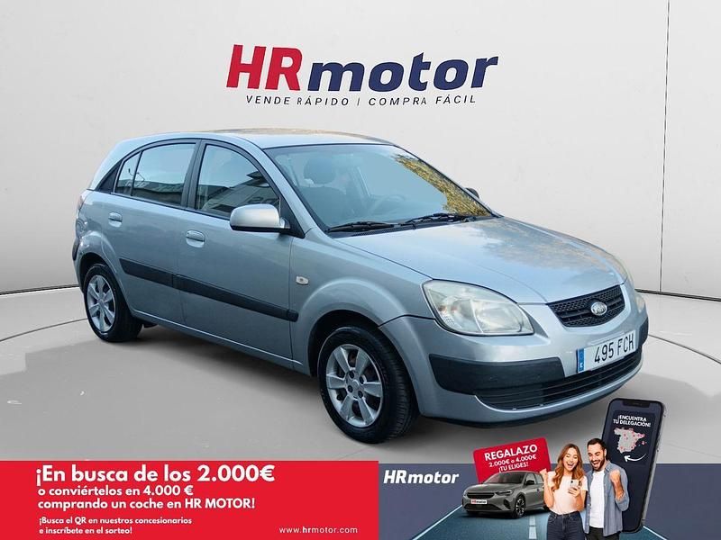 Gris Usado 2006 Kia Rio EX Berlina | 4490 € (Precio justo) - Imagen 1/4