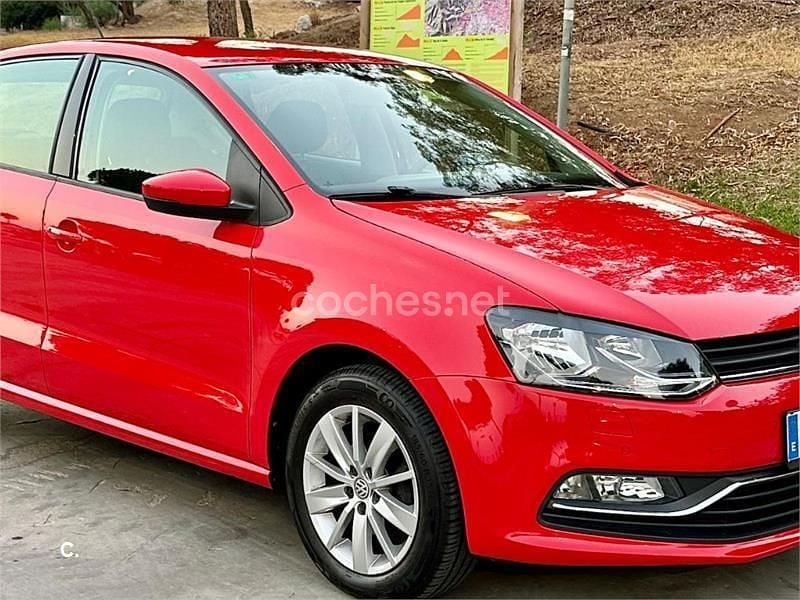 Rojo Usado 2014 VW Polo Edition Berlina | 7900 € (Buen precio) - Imagen 1/4