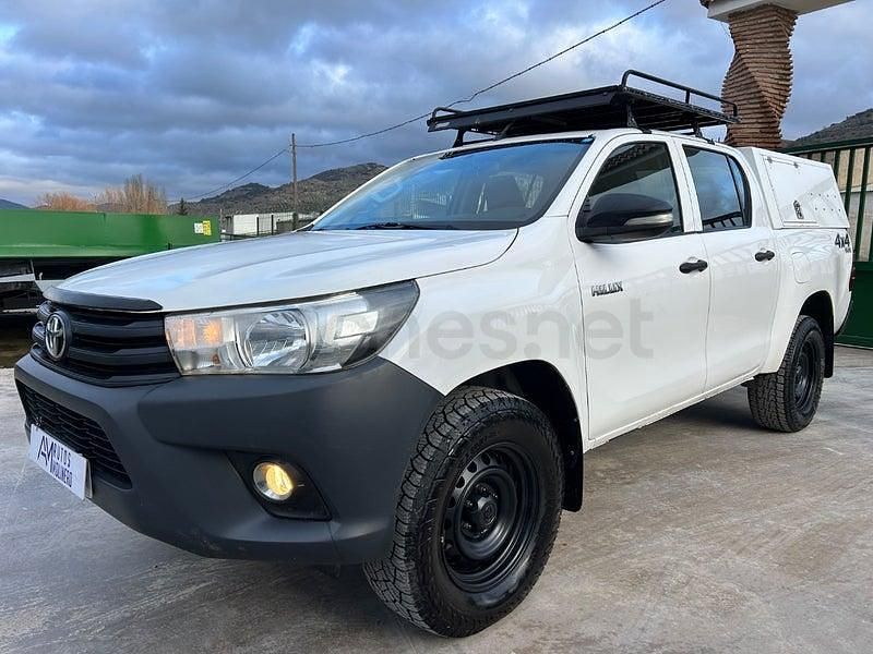 Usado Toyota HiLux 150 CV (110 kW) 2017 Blanco Recogida