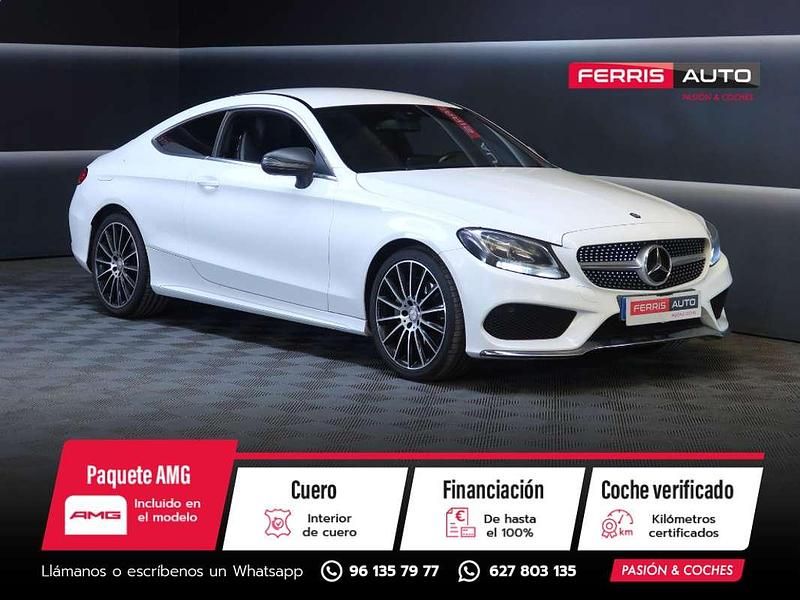 Blanco Usado 2016 Mercedes C180 Sport Edition Coupe | 22.990 € (Precio justo) - Imagen 1/4