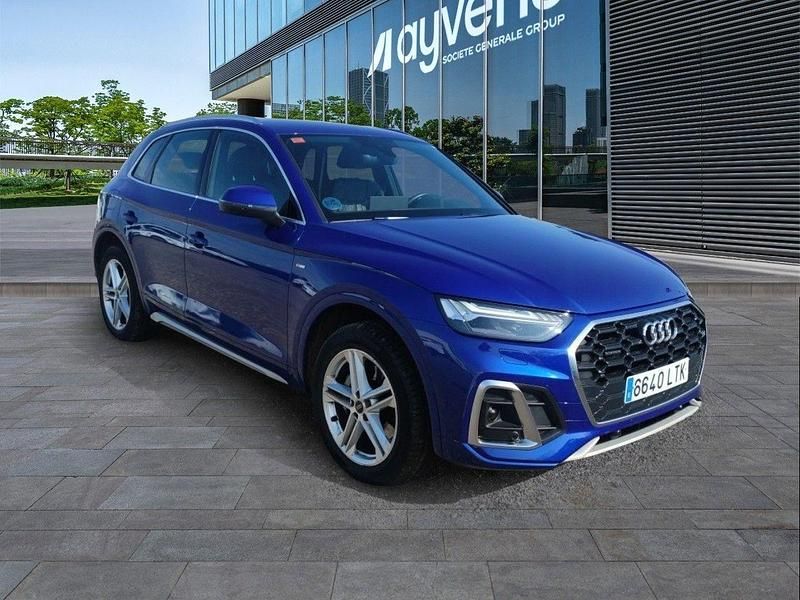 Usado Audi Q5 S-Line 367 CV (269 kW) 2021 Azul SUV
